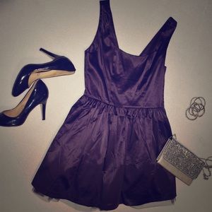 NEW. Purple cocktail dress.